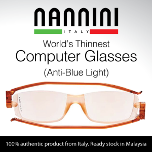 Nannini Italy Reading Glasses - Monitor Glasses (Anti-blue Light)